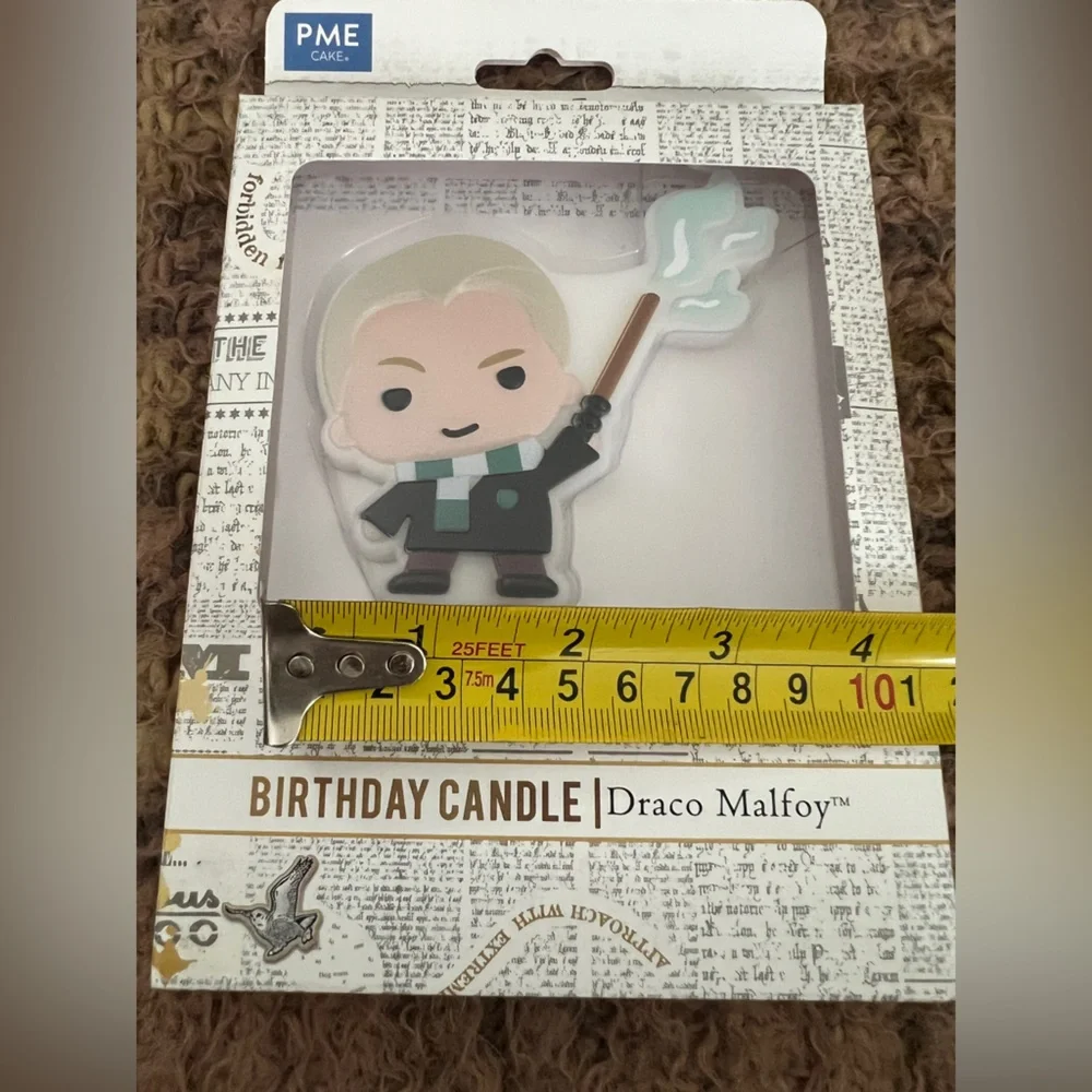 Harry Potter PME Birthday Candle Draco Malfoy Cupcake Cake Decoration Party NEW